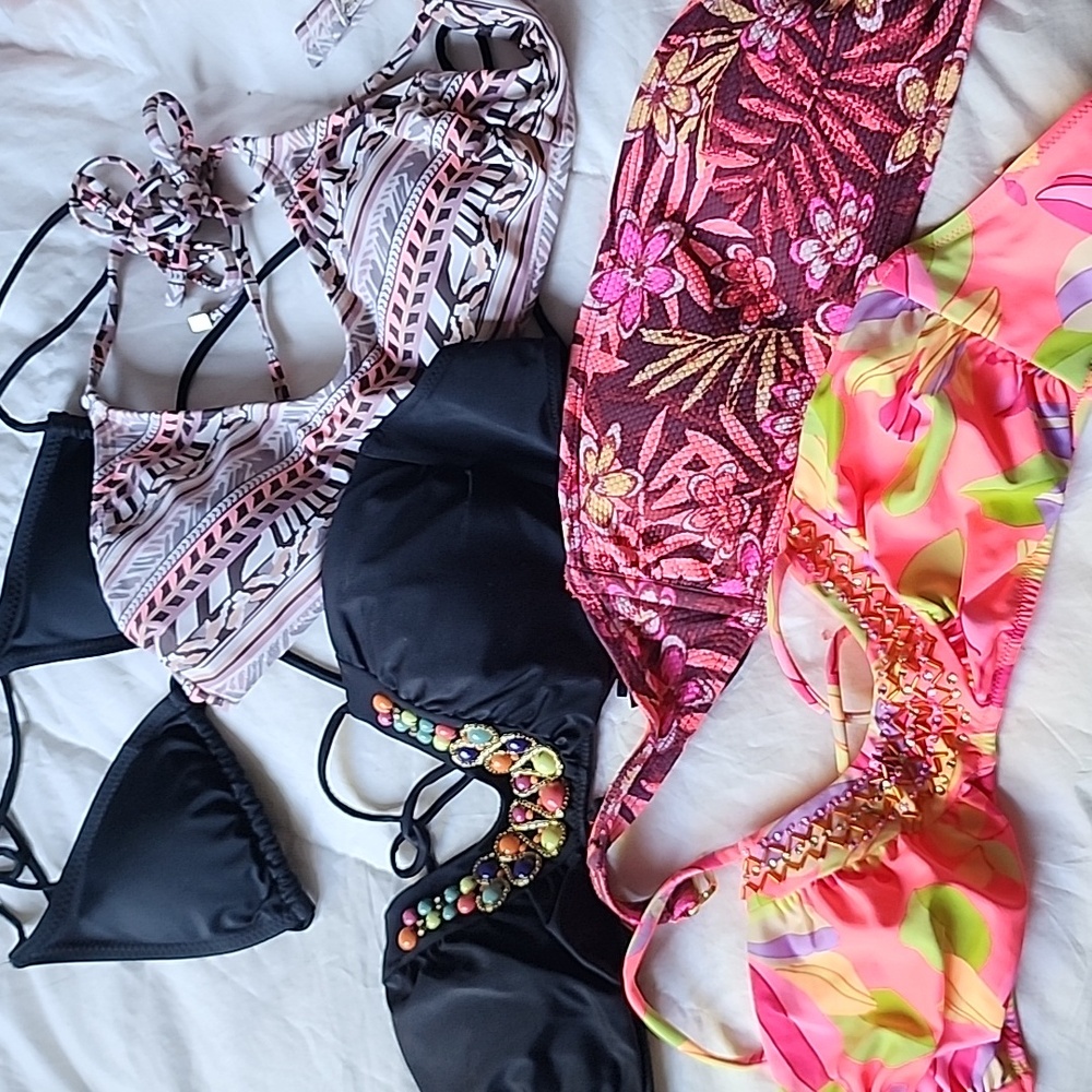 5 Colorful Bikini Tops